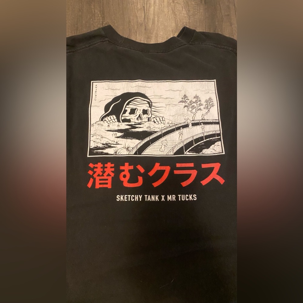 2XL Lurking Class Long Sleeve Shirt.  Sketchy Tank X Mr Tucks.